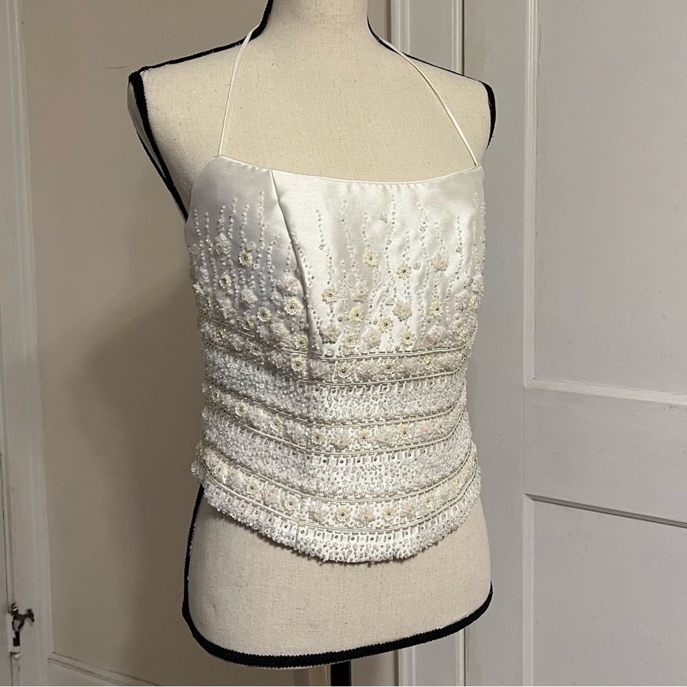Vintage Beaded Alfred Angelo Bridal Corset